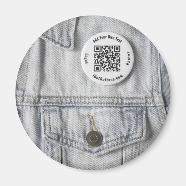 2.25 Inch Magnet Custom Button (Front)