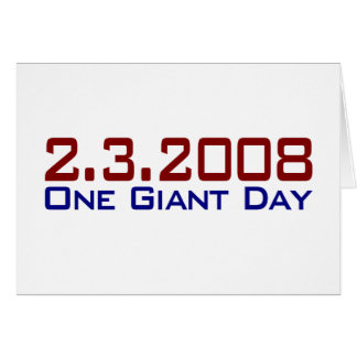 2-3-2008 One Giant Day