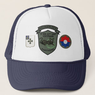 2/47th Infantry Subdued Panthers Patch Cap