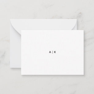 2.5" x 2.5" Flat Note Card