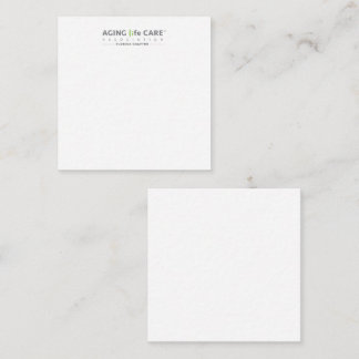 2.5" x 2.5" Flat Note Card - Florida