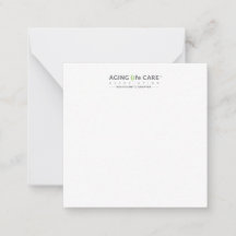 2.5" x 2.5" Flat Note Card - Mid-Atlantic