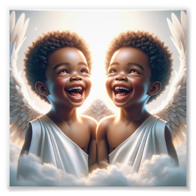 2 Angel Kidz Premium Satin Photo Paper (Front)