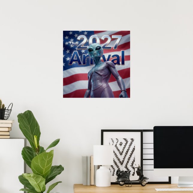 #2 Arriving  Poster (Home Office)