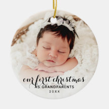 2 Baby Photos Our First Christmas As Grandparents