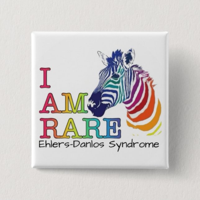 2" Badge - Ehlers-Danlos Syndrome (Front)