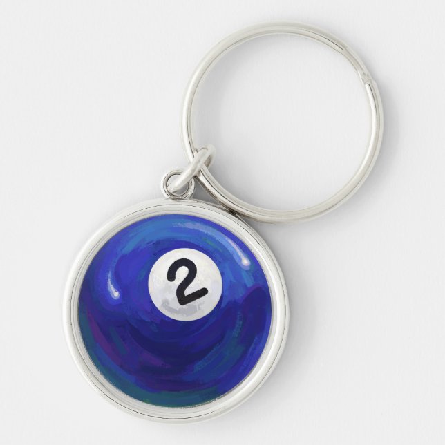 2 Ball Key Ring (Front)