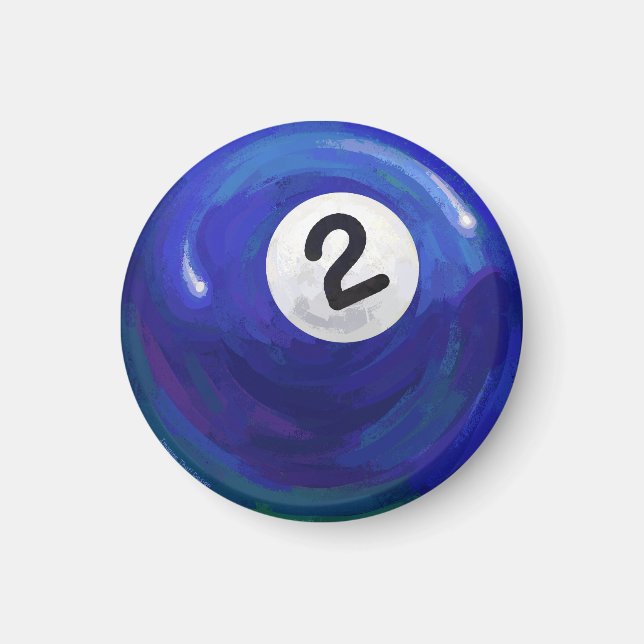 2 Ball Magnet (Front)