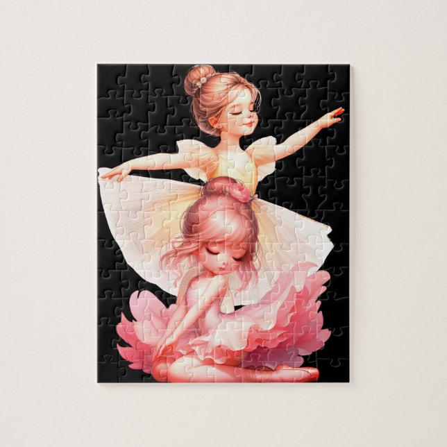 2 Beautiful ballerina's  Jigsaw Puzzle (Vertical)