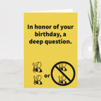 2 Bee or Not 2 Bee - Birthday