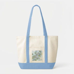 2 Birds, Customisable Monogram Tote Bag