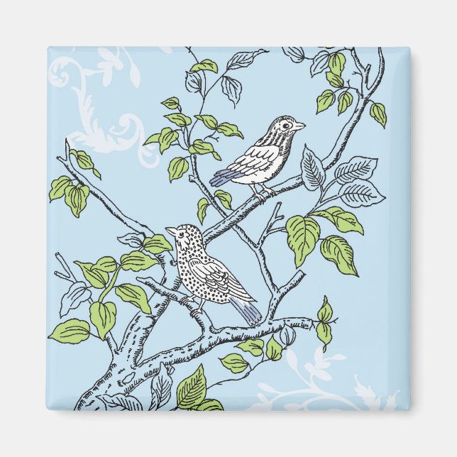 2 Birds Magnet (Front)
