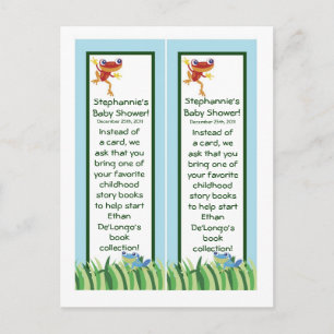 2 Book Marks Rain-forest Jungle Animal Invitation Postcard