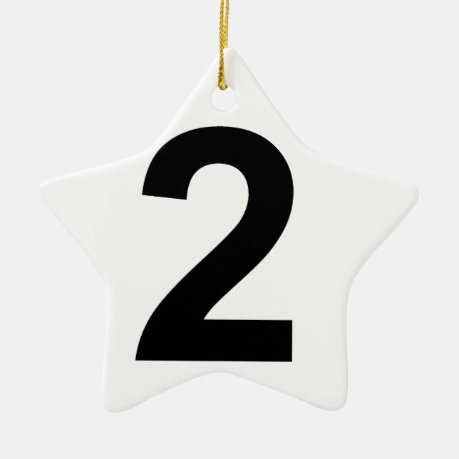 2 CERAMIC TREE DECORATION (Front)
