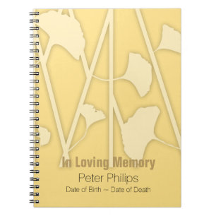 2 Choose Background Colour Memorial Guest Book