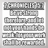 2 Chronicles 15:7 KJV Bible Verse