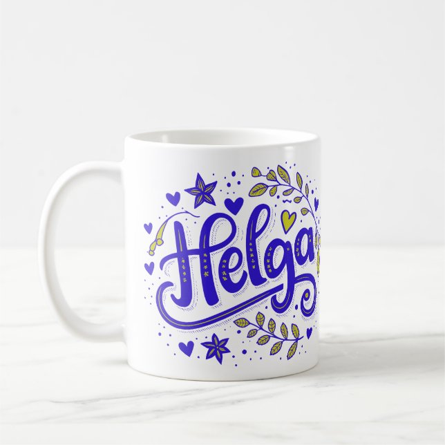 2 Color Helga 2 Coffee Mug (Left)