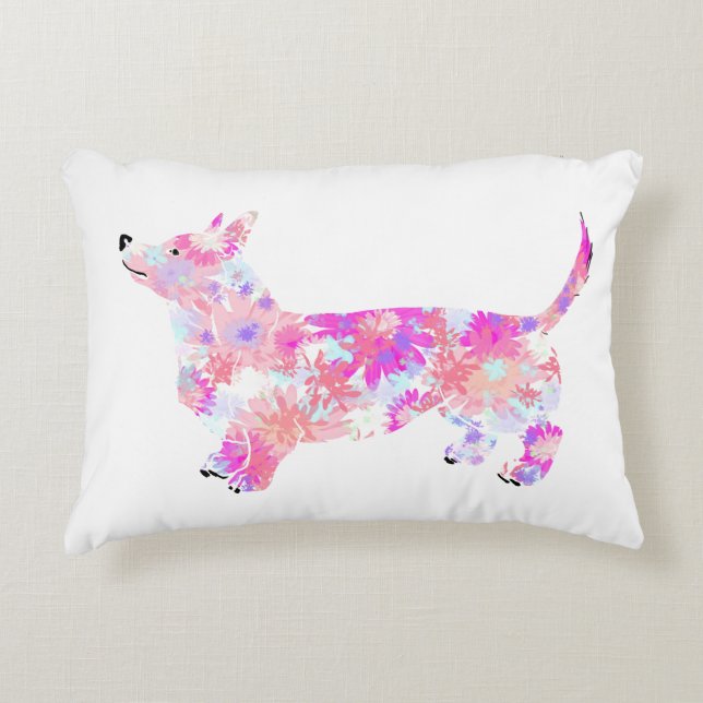 2 corgi’s 1 pillow (Front)