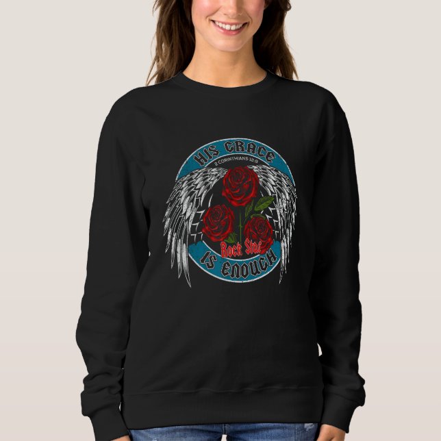 2 Corinthians 129 Bible Tee His Grace Is Enough An (Front)