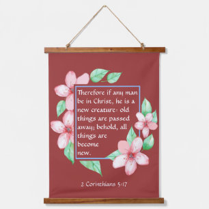 2 Corinthians 5:17 Hanging Tapestry