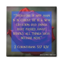 2 Corinthians 5:17 Redeeming the Beast Magnet