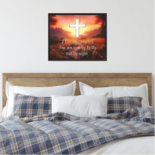 2 Corinthians 5:7 Canvas Print