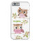 2 Cute Owls on Colourful Branches iPhone 6 case