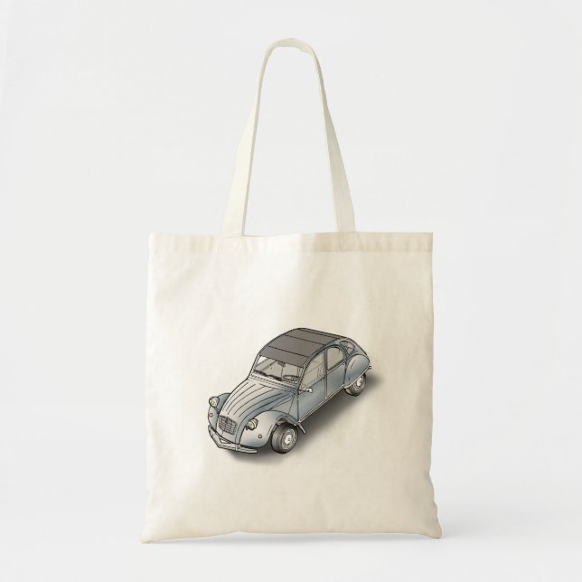 2 cv citroen tote bag (Front)