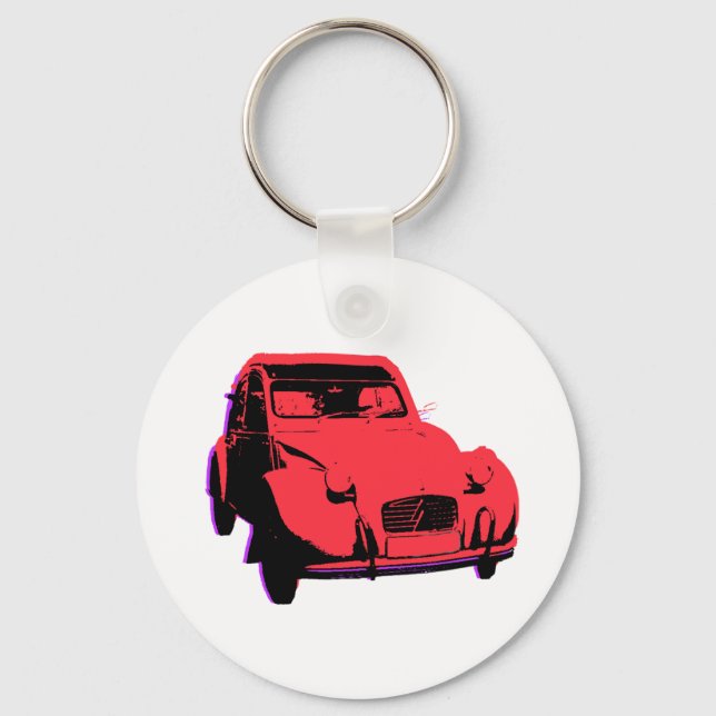 2 cv key ring (Front)