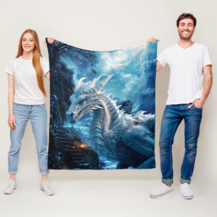 #2 Dragon World Fleece Blanket