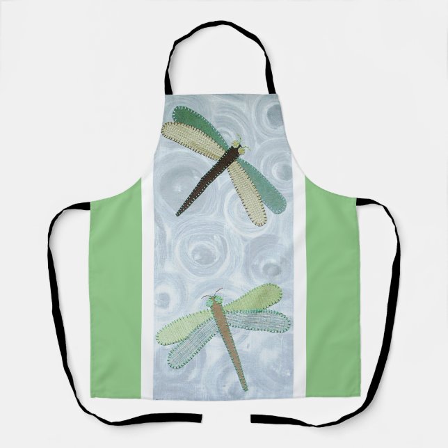 2 Dragonflies #1 Apron (Front)