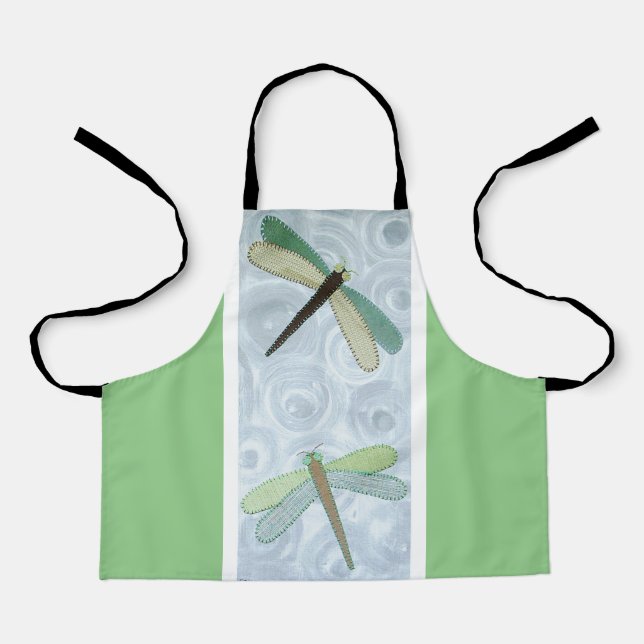 2 Dragonflies #1 Apron (Front)