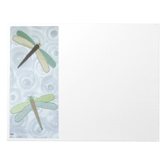 2 Dragonflies #1 Notepad (Front)