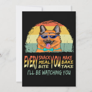 2 Every Snack You Make... I 'll Be Watching You Vi Holiday Card