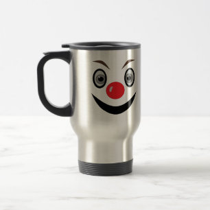 2 Face-How do you feel? Travel Mug