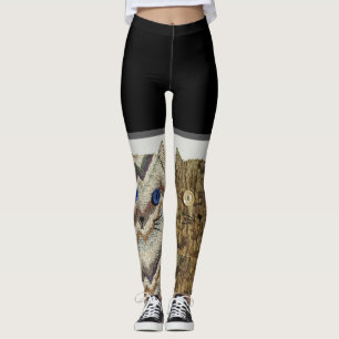 2 Fat Cats #1 Leggings