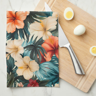 #2 Floral Pattern Tea Towel