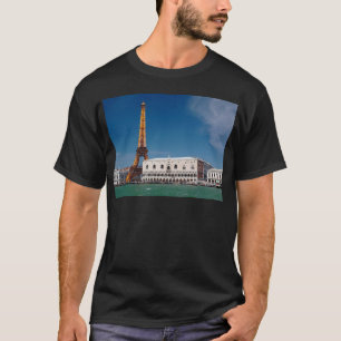 2 for 1 Venice and Paris - Mixed up World T-Shirt