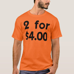 2 for 4 logo shirt