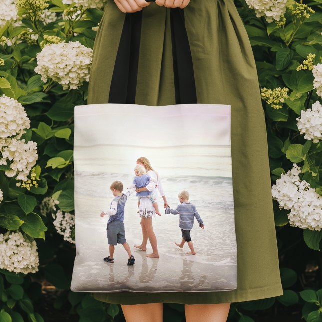 2 Full Photo Custom Image Upload Tote Bag (Creator Uploaded)