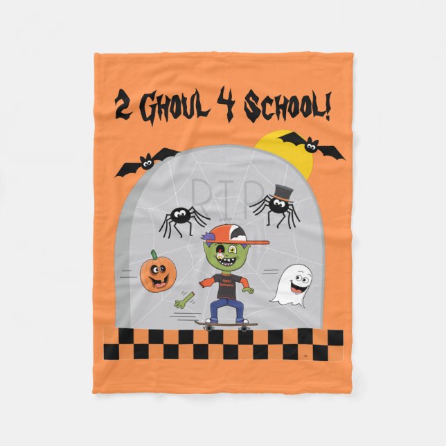 2 Ghoul 4 School Boy Fleece Blanket (Front)
