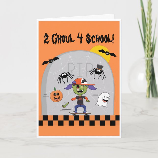 2 Ghoul 4 School Girl Card (Front)