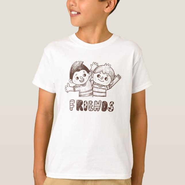 2 Guys Best Friend T-Shirt (Front)