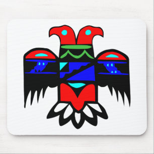 2 Head Thunderbird Mouse Pad