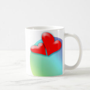 2 Hearts dancing for Valentine's Day Mug