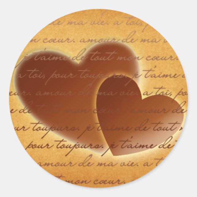 2 Hearts Envelope Seal (Front)