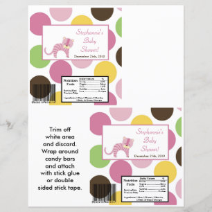 2 Hershey's Large Bar Wrapper Jungle Queen Tiger