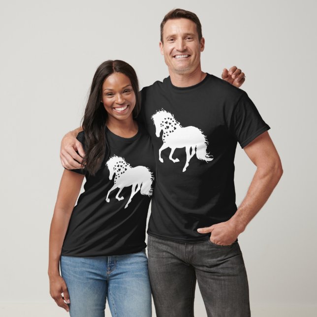 2- Horse Shirt, Horse Lover Tee, Girls Horse T-Shirt (Unisex)