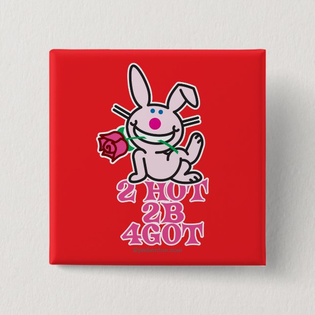 2 Hot 15 Cm Square Badge (Front)