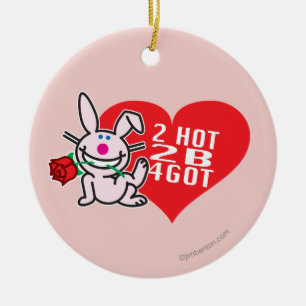 2 Hot 2 B 4Got Ceramic Tree Decoration